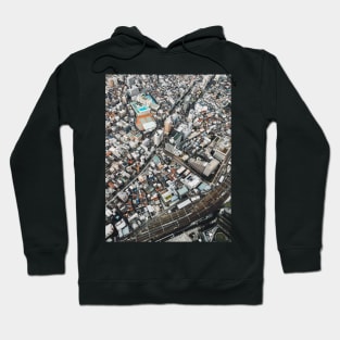 Tokyo Cityscape From Above Hoodie